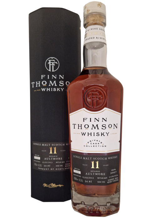 Finn Thomson Aultmore 11 Year Old 70cl