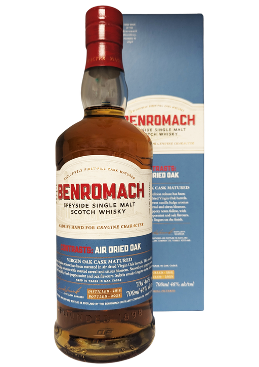 Benromach Virgin Oak Air Dried 2012 70cl