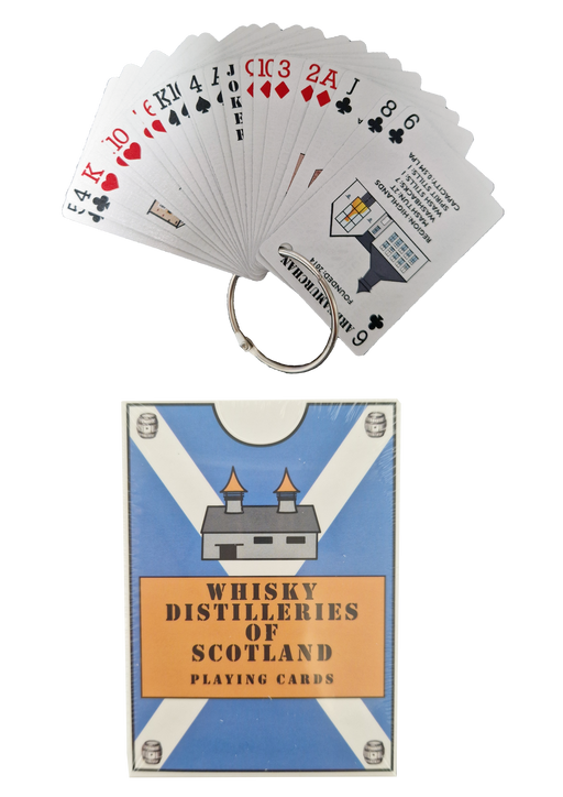 Playing Cards Whisky Distilleries Of Scotland