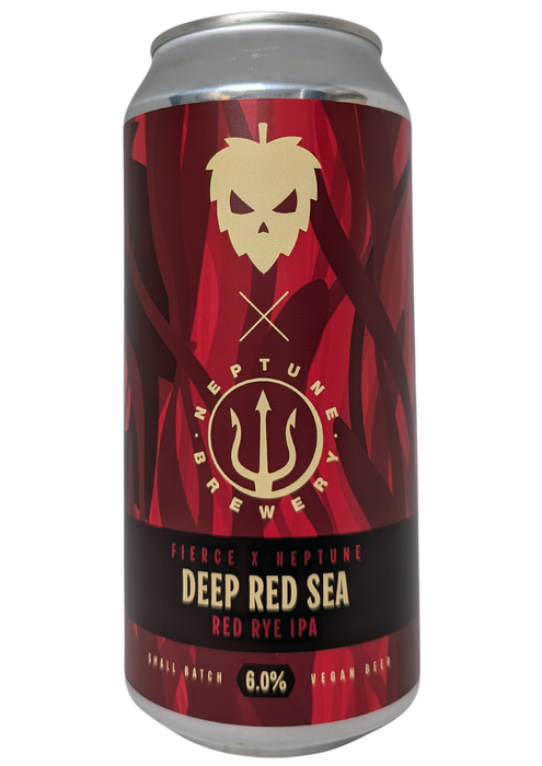 Fierce Deep Red Sea Red Rye IPA 440ml