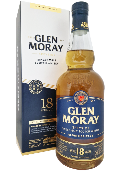 Glen Moray 18 Year Old 70cl