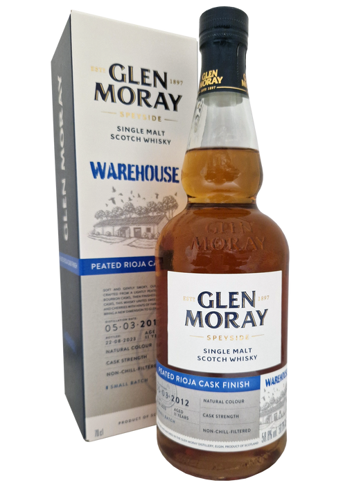 Glen Moray Warehouse 1 Peated Rioja Cask 70cl