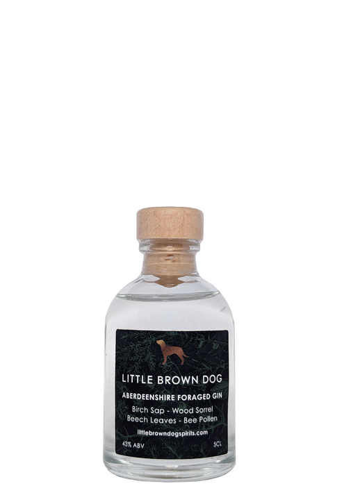 Little Brown Dog Aberdeenshire Foraged Gin 5cl