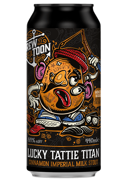 Brew Toon Lucky Tattie Cinnamon Imperial Stout 440ml