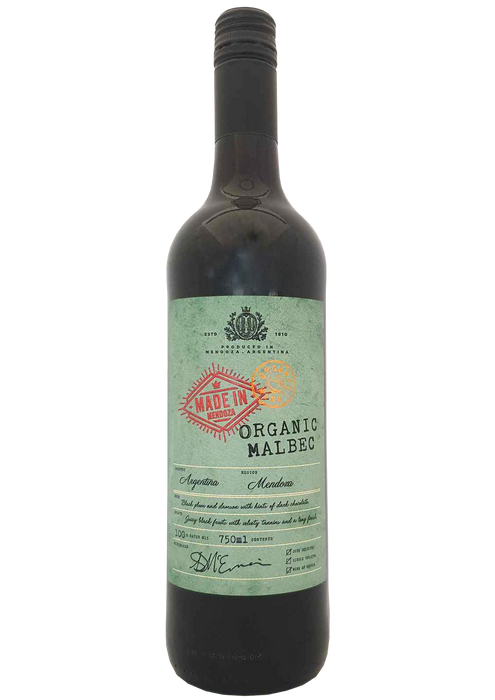 Mendoza Organic Malbec 75cl