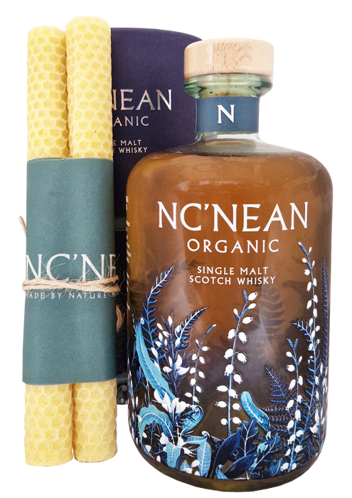 Nc’Nean Organic 70cl with limited edition beeswax candles