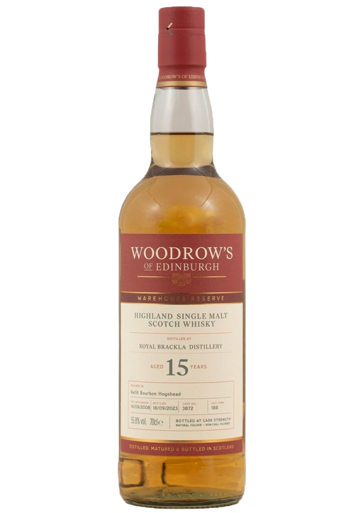 Woodrow’s Royal Brackla 15 Year Old 70cl