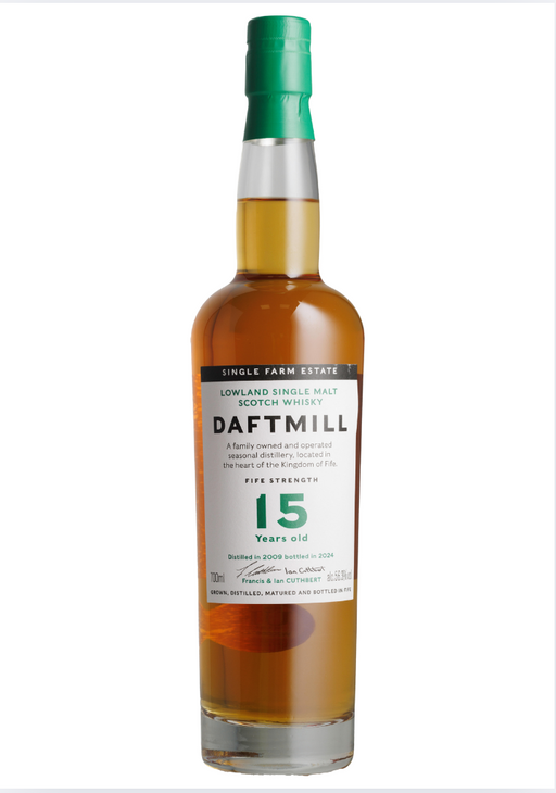 Daftmill 15 Year Old Fife Strength 2025 Release 70cl