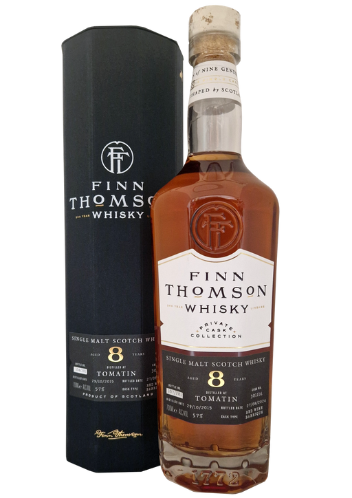 Finn Thomson Tomatin 8 Year Old 70cl