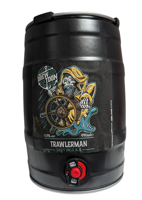 Brew Toon Trawlerman Hazy Pale Ale Mini Keg