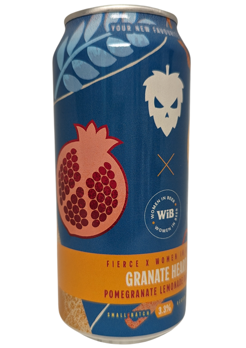 Fierce x Women in Beer Granate Heart Radler 440ml