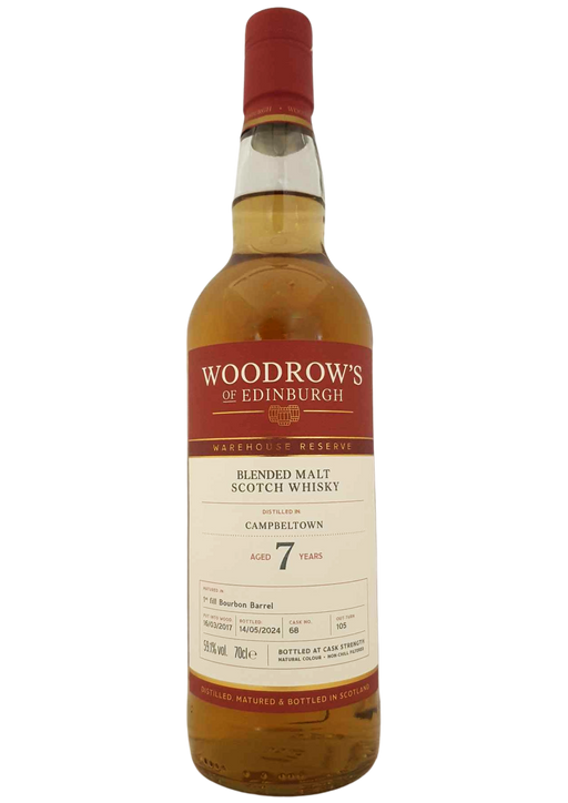Woodrow's Campbeltown 7 Year Old 70cl
