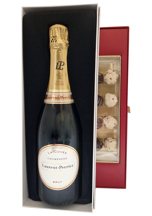 Laurent Perrier Champagne and Montezuma Truffles 75cl