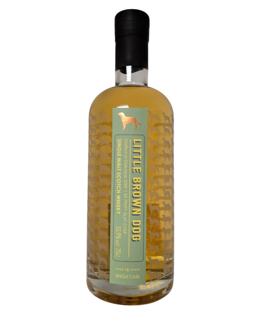 Little Brown Dog Dailuaine Distillery 2009 16 Year Old 70cl