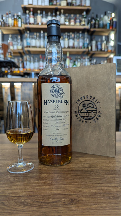 Nip Hazelburn Society 10 年 2019 年补充装 Sauterne Hogshead 53.9%%