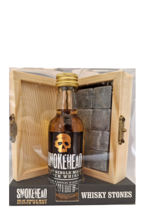 Smokehead and Whisky Stones 5cl