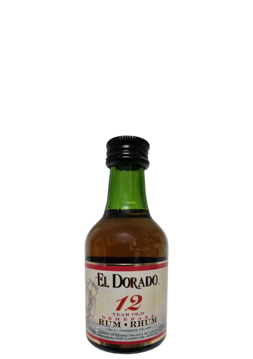 El Dorado 12 Year Old Rum 5cl