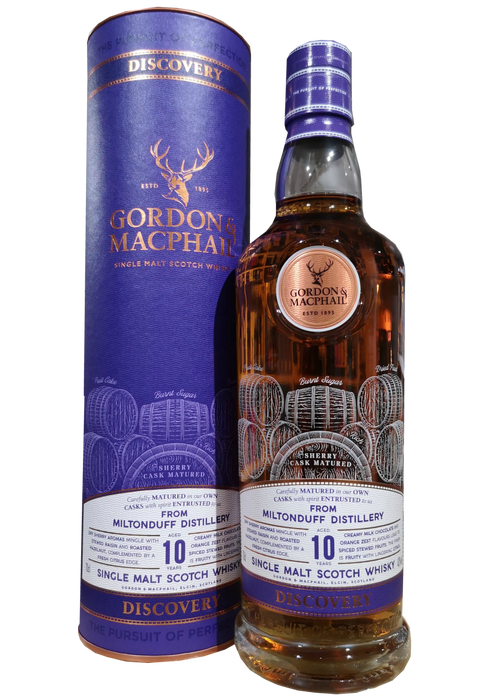 Gordon &amp; MacPhail 发现系列 Miltonduff 10 年 70 厘升