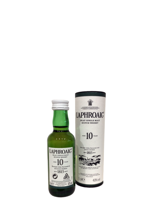 Laphroaig 10 Year Old 5cl Miniature