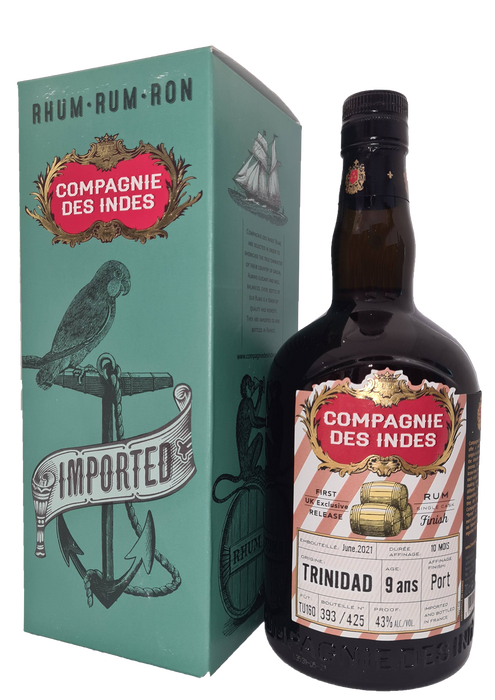 Compagnie Des Indes Trinidad 9 Jahre 70cl